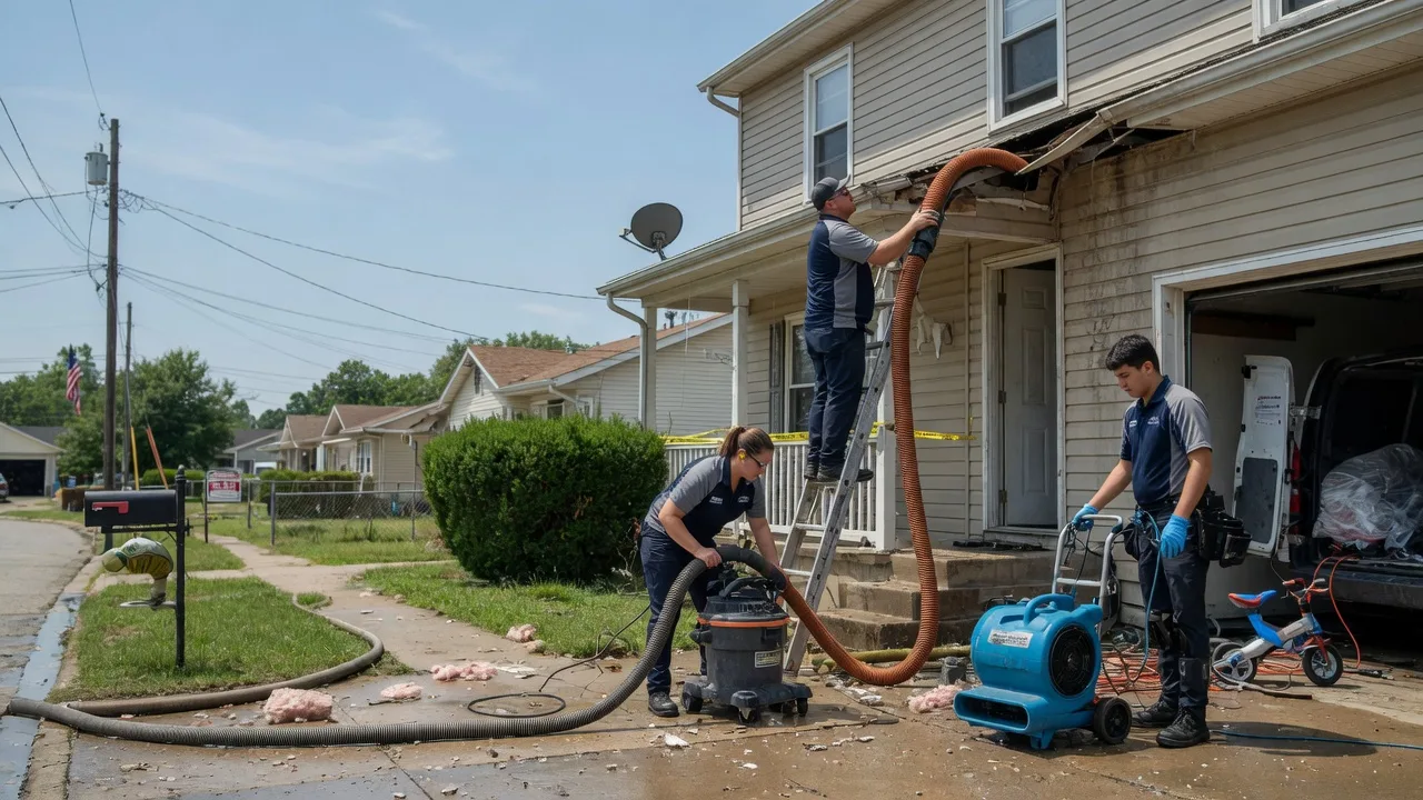 Water Damage Restoration in Davenport, OK near me